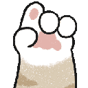 Emoji 34_kittypaws_nuh_uh