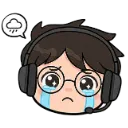 Emoji EmojiSandroTriste