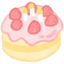 Emoji EXP_Wbirthdaycake