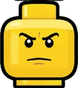 Emoji legoEnnuye