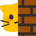 Emoji catpeek
