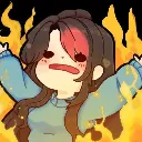 Emoji firegirl