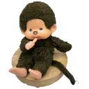 Emoji kiki_monchichi