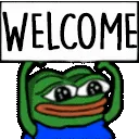 Emoji welcome_pepe