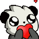 Emoji panda_love