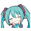 Emoji mikuhappy