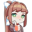 Emoji MonikaThumbsUp