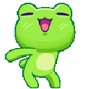 Emoji frogdance