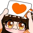 Emoji DwerAmbrePosterHeart