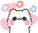 Emoji kitty_flowerheart