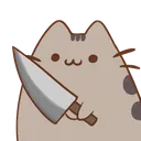 Emoji cat_knife