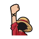 Emoji luffy_rising_hand