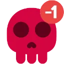 Emoji negativeskull