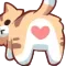 Emoji catbutt