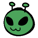 Emoji alien