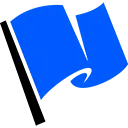 Emoji BlueFlag