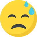 Emoji nerveux