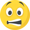 Emoji effraye