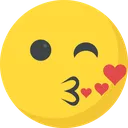 Emoji baiser