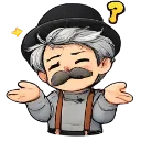 Emoji WhatProfMoustache