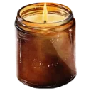 Emoji candleorange