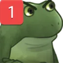 Emoji XLBfrogping