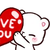 Emoji bearlove2