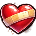 Emoji E_Coeur_pansement