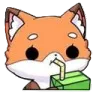 Emoji Fox_Sip