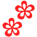 Emoji redflowers