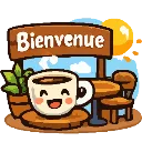 Emoji bienvenue