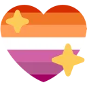 Emoji lesbian_pride