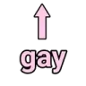 Emoji up_gay
