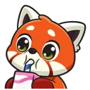 Emoji pandadrink