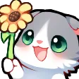 Emoji Flower_cat