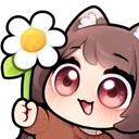 Emoji Flower_foxy