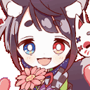 Emoji Flower_fox_happy