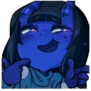 Emoji fingerpoint