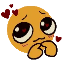 Emoji Adoring