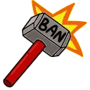 Emoji 6623_banhammer