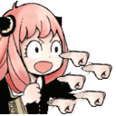 Emoji SXFAnyaOraOraOra