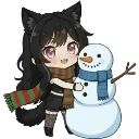 Emoji Snowman