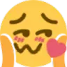 Emoji blushy