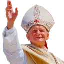 Emoji PopeJohnPaul2BackgroundPNGImage