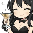Emoji rose_apero