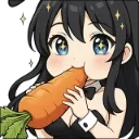 Emoji rose_manger