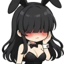 Emoji rose_timide