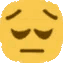 Emoji pensivee