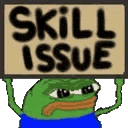 Emoji skillissue