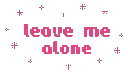 Emoji leavemealone